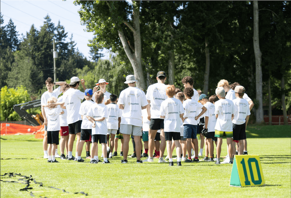 One More Rep Football — youth athletes in training